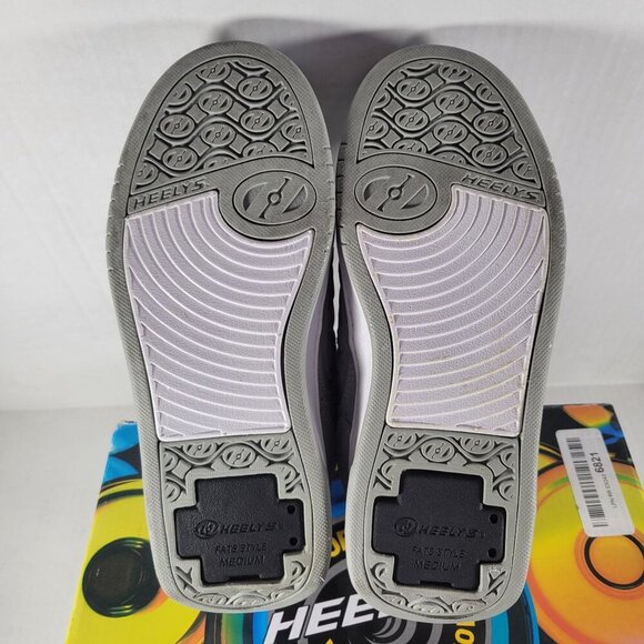 Heelys Youth Girls Gray & Pink Roller Shoes With Removeable Wheels & Tool Size 3 - Picture 3 of 8